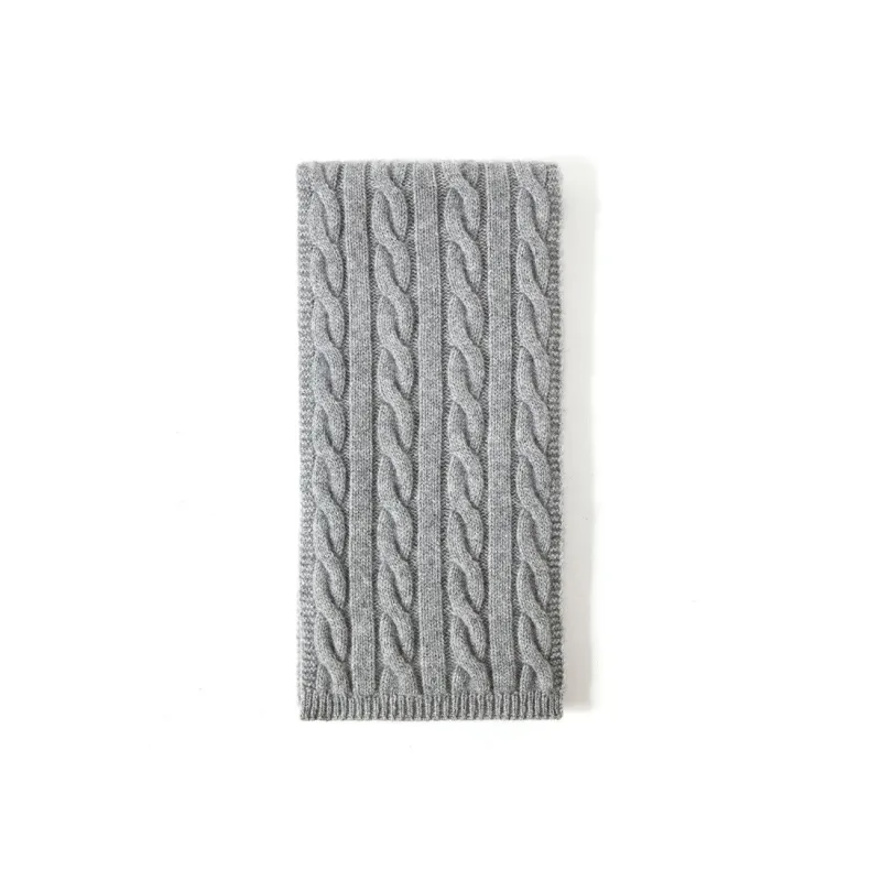 A Good Thing Wool Knit Scarves Unisex-5