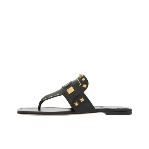 Valentino Garavani Rockstud Slip On Flip Flops
