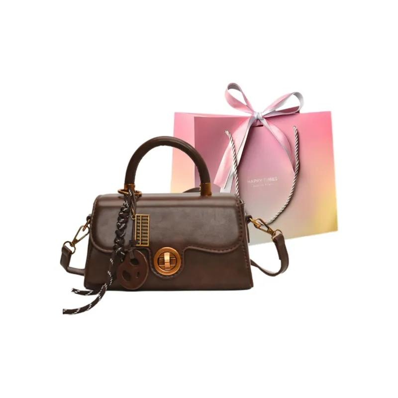 Yalu PU Shoulder Bag, Crossbody Bag, Handbag Regular Women's Coffee/White/Brown/Black-8
