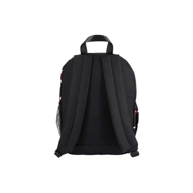 NBA Mitchell & Ness Collaboration Chicago Bulls Polyester Backpack Unisex Black & Red-1