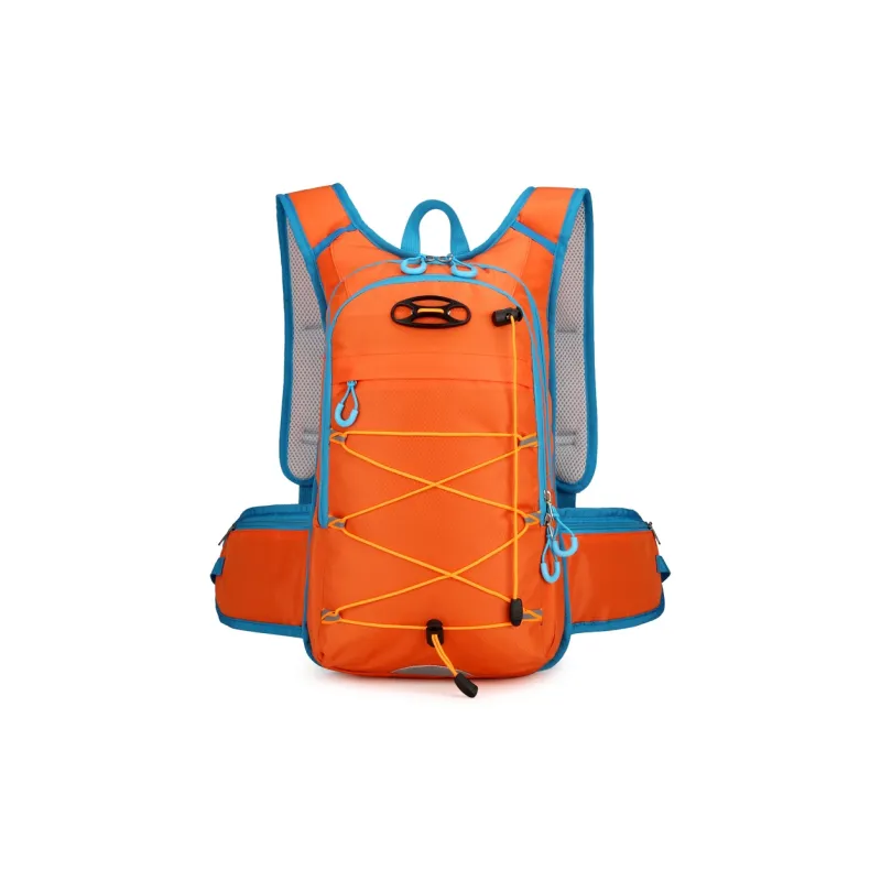 AUNG Nylon Backpack Unisex Multicolor-12