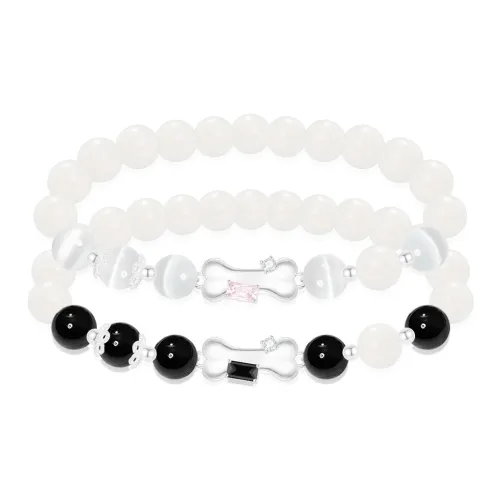 Cuz Strange Intention White Jade Bodhi Bracelets Unisex