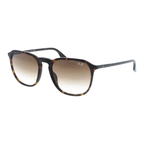 RayBan Square Sunglasses Unisex Brown