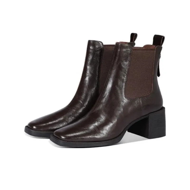 JESSICA SOPHIA Short Chelsea Boots 5.5cm Women's-4