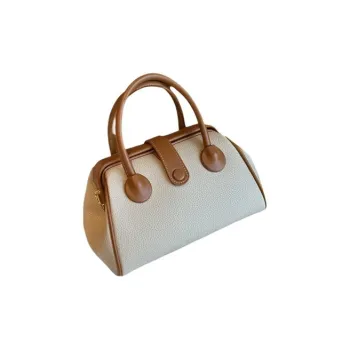 BEMIX PETS PU Handbag Crossbody Bag Medium Size Women's Brown Apricot