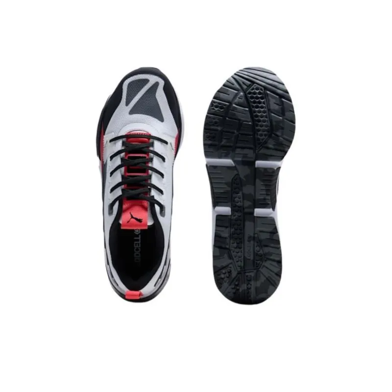 PUMA LQDCELL Optic Evo Anti Slip Wear Resistant Low Top Training Shoes Men's White Black-3