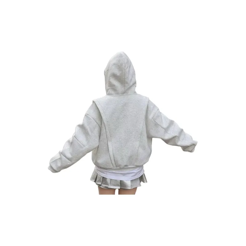 ROSECREED Sweatshirt Unisex White Heather Gray-0