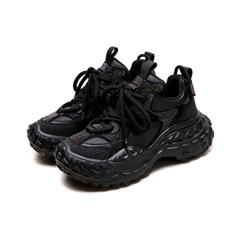 Jay Height Increasing Low-Top Chunky Sneakers Women's-7