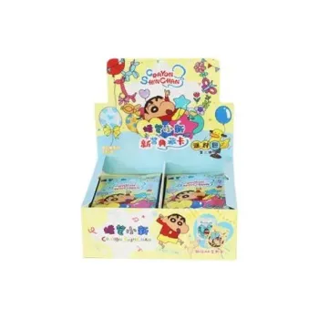 KAYOU Wild Field Shinji Crayon Shin Chan Party Pack 2 Bullets IP/Anime Cards 30 Packs/box