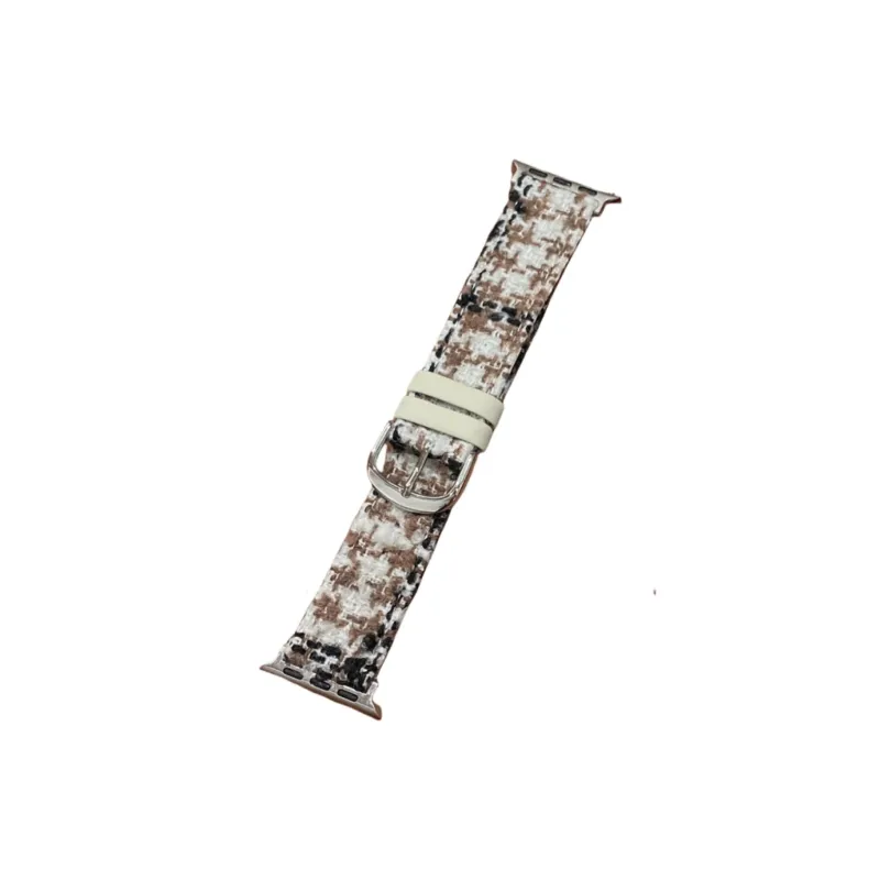 Antey Watch Band Apple Compatibility 175 220mm Woolen Leather Material-3