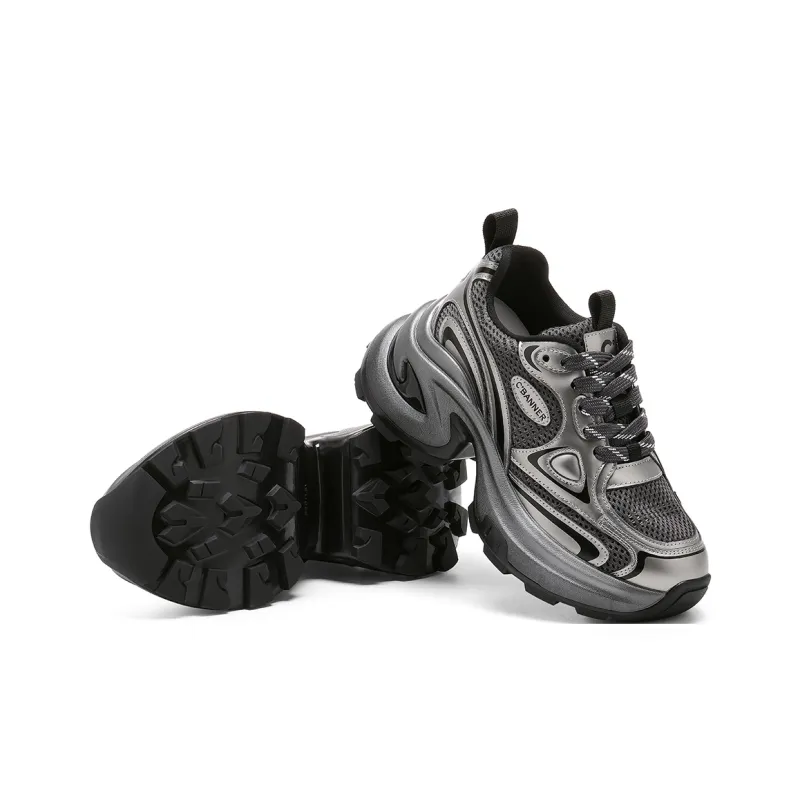 C°BANNER Wear Resistant Low Top Chunky Sneakers Women's-9