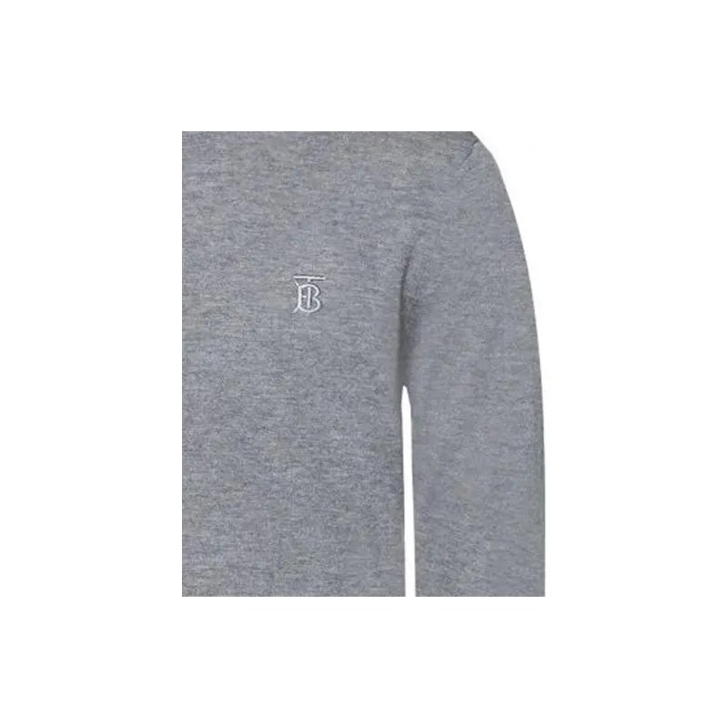 Burberry Sweaters Men Gray-5
