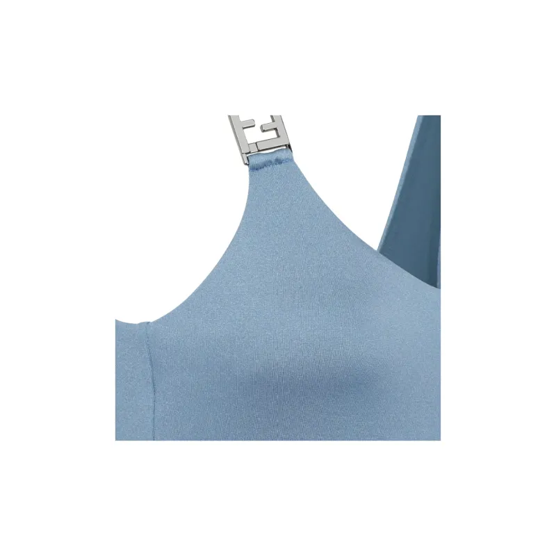 FENDI One Piece Swimsuits Women's Blue-2