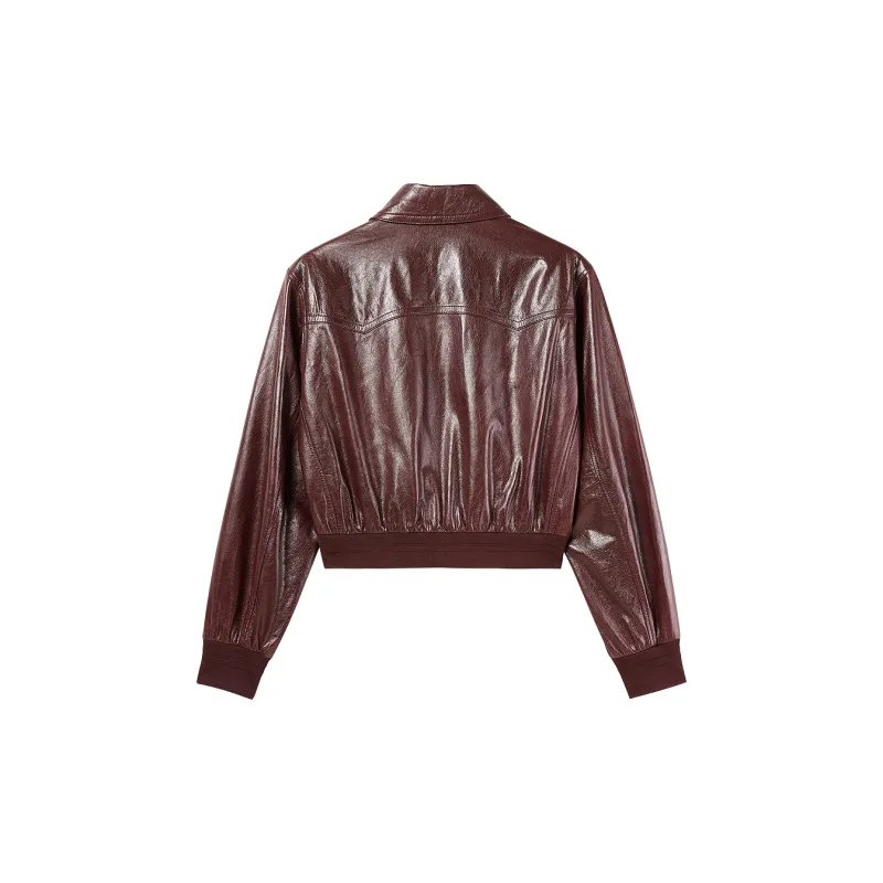 Miss Sixty Leather Jacket Women's-1