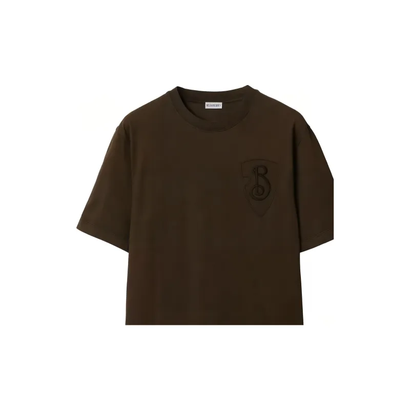 Burberry B Shield Crewneck T Shirt-4