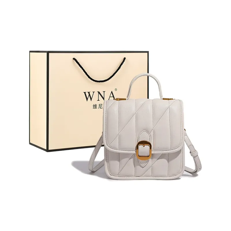 Vigno Synthetic Leather One Shoulder Crossbody Double Shoulder Handbag Regular Women's Black/Brown/Ecru-8