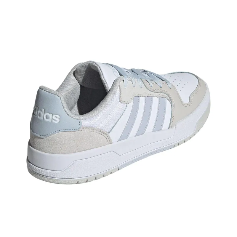 Adidas Neo Entrap Low Top Skateboard Shoes Unisex White-3