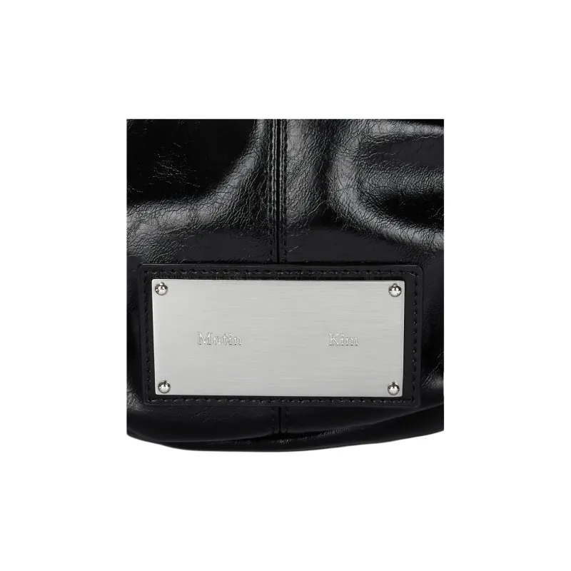 MATIN KIM PU Handbag, Shoulder Bag Unisex Black-2