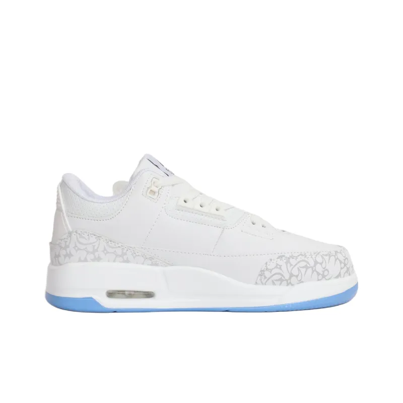 PAIN OR PLEASURE Kids' Skateboarding Shoes White Gray Moon Teenagers-1