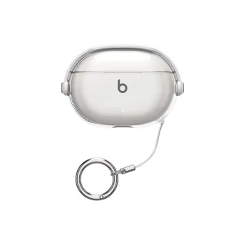 Tong Tong Rabbit Available On Beats Studio Buds+ TPU Protective Sleeve Transparent Headphone Cases