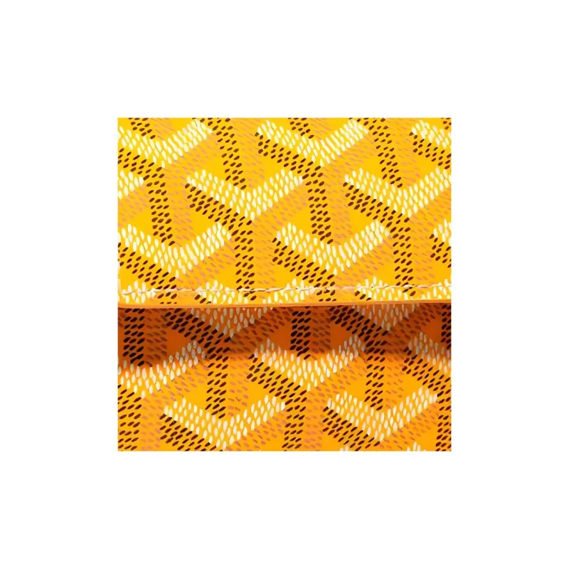 GOYARD MARIGNY Canvas With Leather Coin Purse Women's Yellow-3