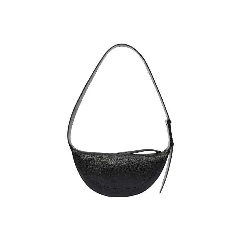 Other Stories Leather Shoulder Bag Women's Black-0