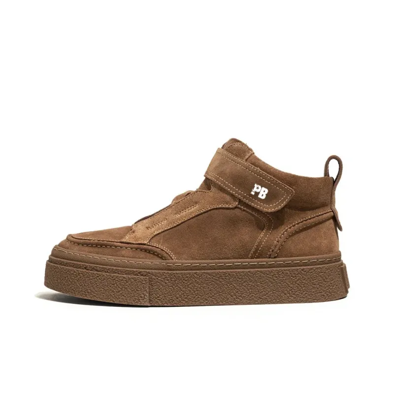 POLAR BEAR Slip-Resistant Cushioning Coverage High-Top Skateboard Shoes Men's-4