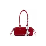 Red Baguette Bag