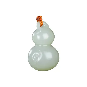 KUNYUYAO Hetian Jade Pendants Pale Greenish White Jade Unisex