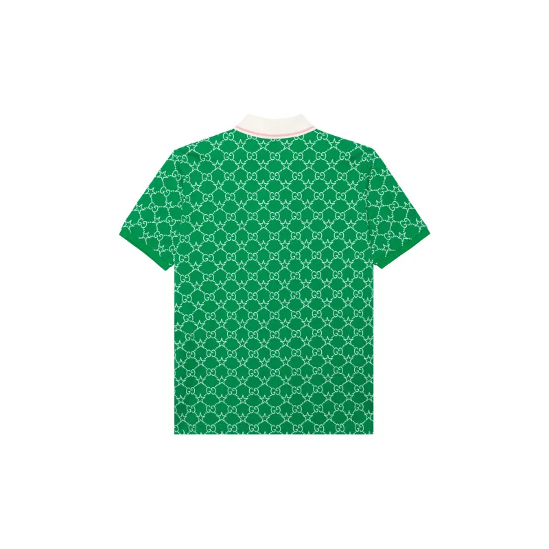 GUCCI FW22 Polo Shirt Men's Green-1
