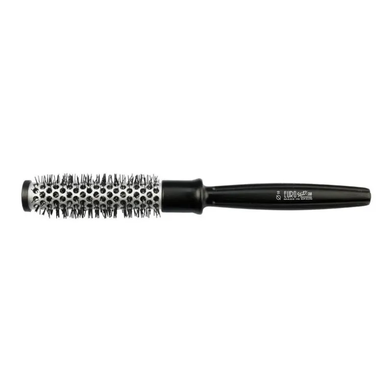 EUROSTIL Nylon Brush Bristles Comb The Heating Cylinder Can Speed Up The Drying Rate Of Hair. 1 Pack-0