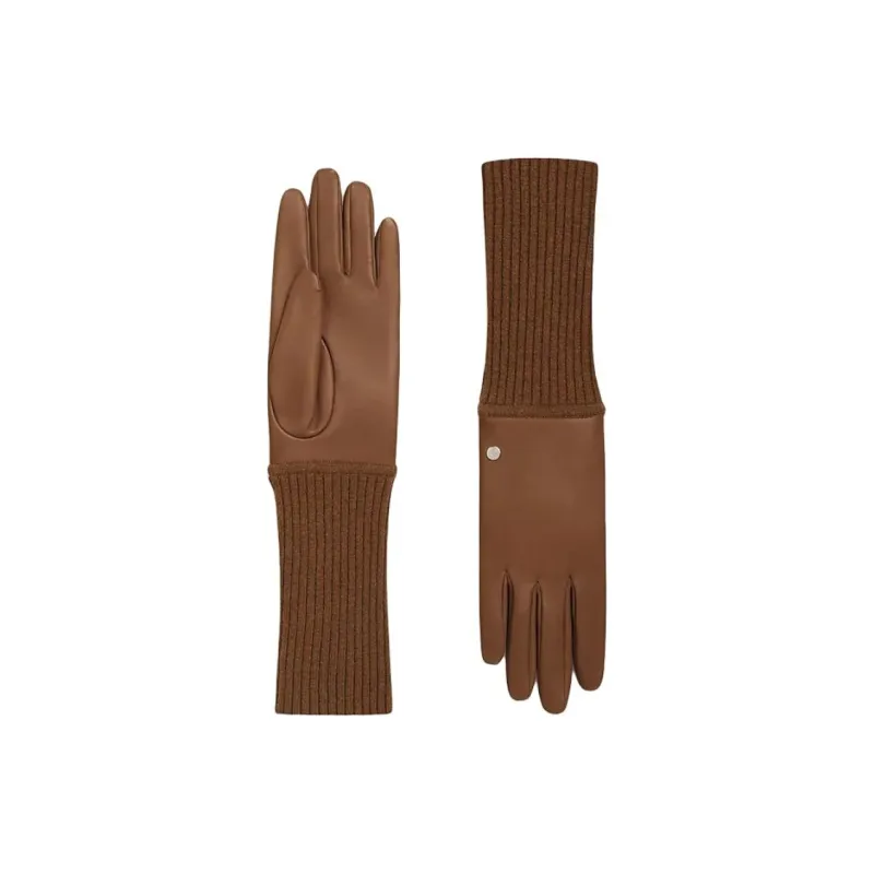 HERMES Cashmere Gloves Women's Multicolor-0