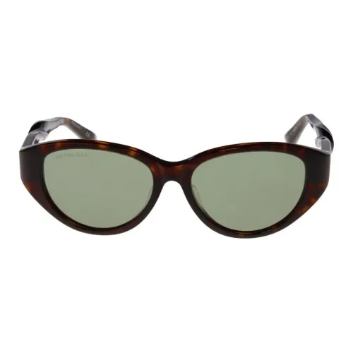 Balenciaga Acetate Cat Eye Sunglasses Women's Tortoiseshell