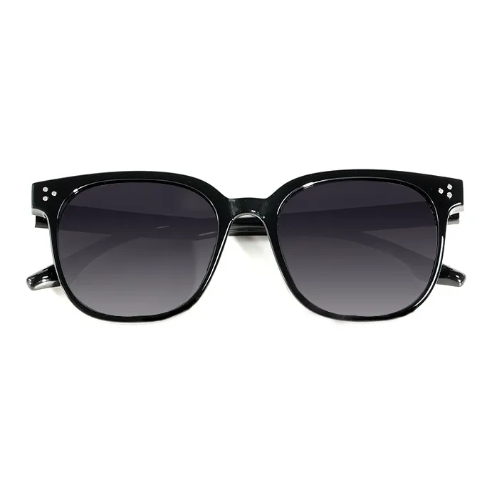 Conant Sunglasses Unisex Black Oversized Frame-1