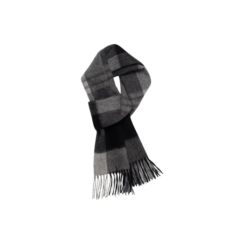 NAME.S 100% Sheep Wool Knit Scarves Men's-0