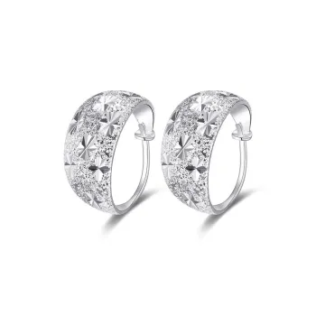 JINJI 999 Fine Silver Earrings Women's