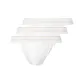 Long Staple Cotton 3 Pack[White+White+White]Dry and Fresh, Stiff