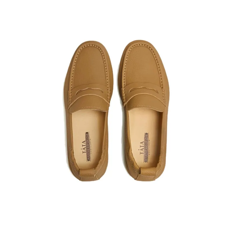 TATA Loafers Men Solid Color-2