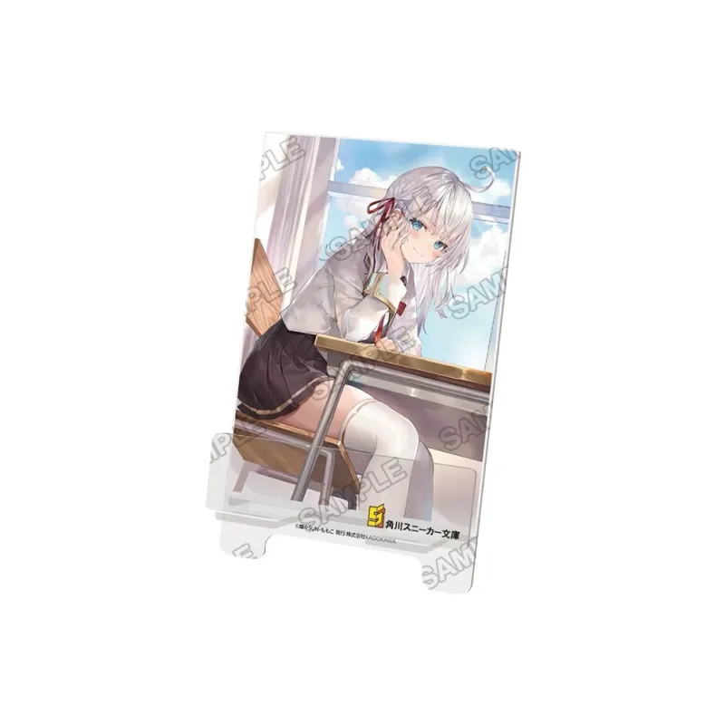 KADOKAWA Alya Who Sometimes Whisperingly Confesses In Russian Alya A6 Multifunction Bookshelf Acrylic Stands-0