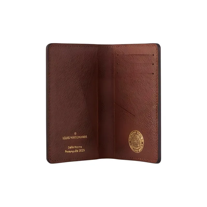 LOUIS VUITTON Pocket Organizer Lv Vers Damier Ebene Multicolor-3