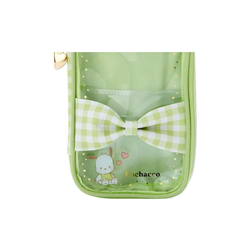 Sanrio Polyurethane Storage Bag Unisex Green-3