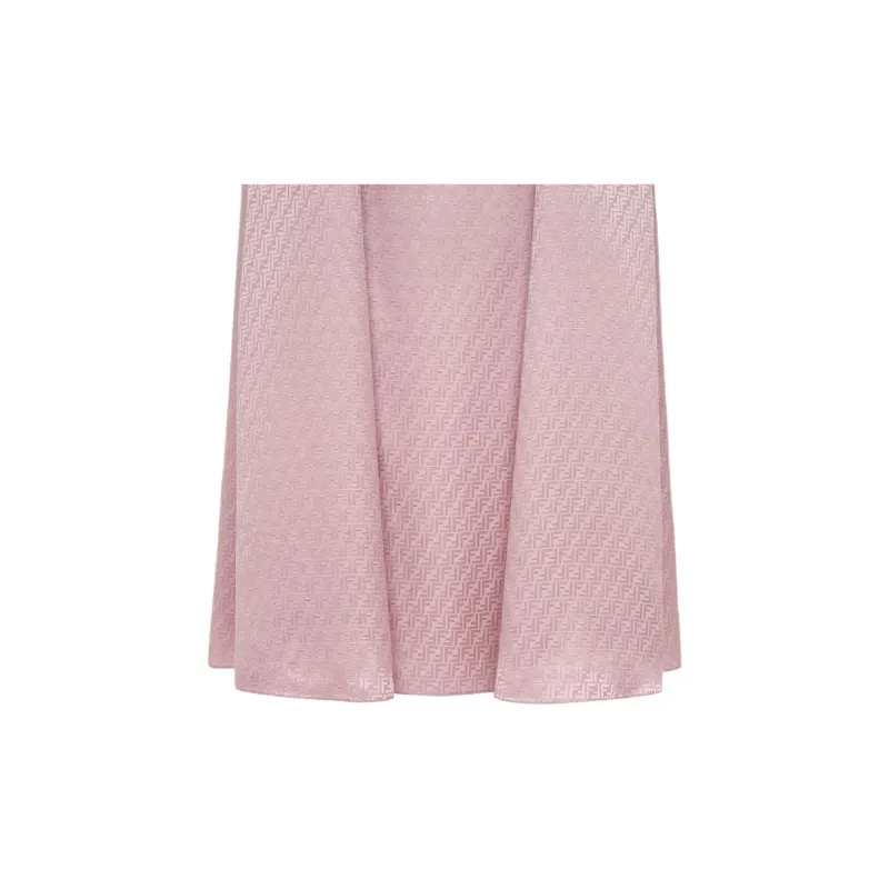 FENDI Monogram pattern Skirt-4