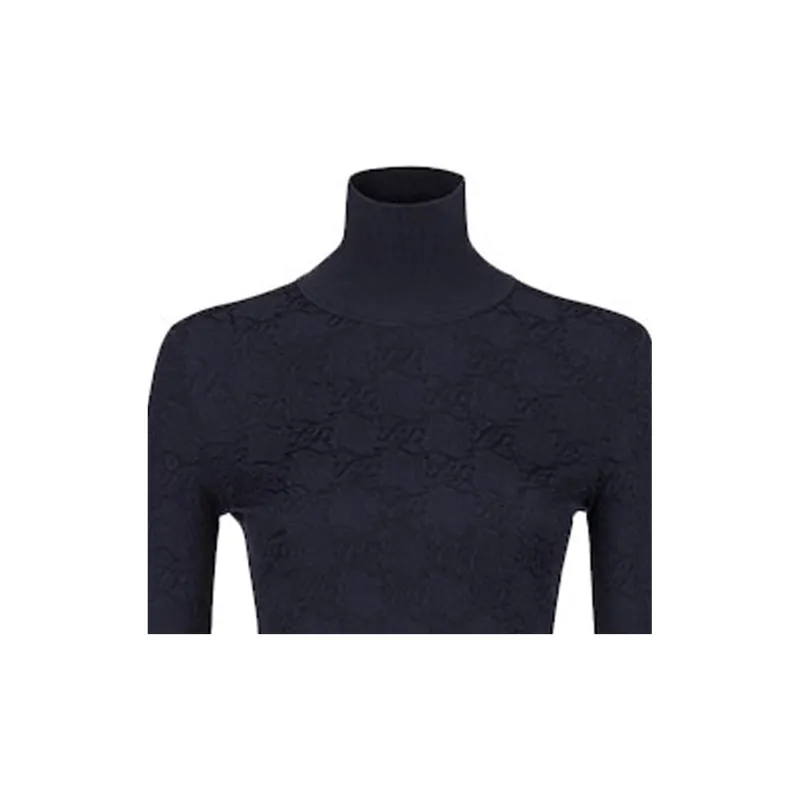 FENDI SS22 Sweater Women's Navy Blue-3