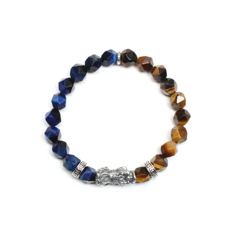 CUIJING Tiger's Eye Stone Bracelets Unisex-1