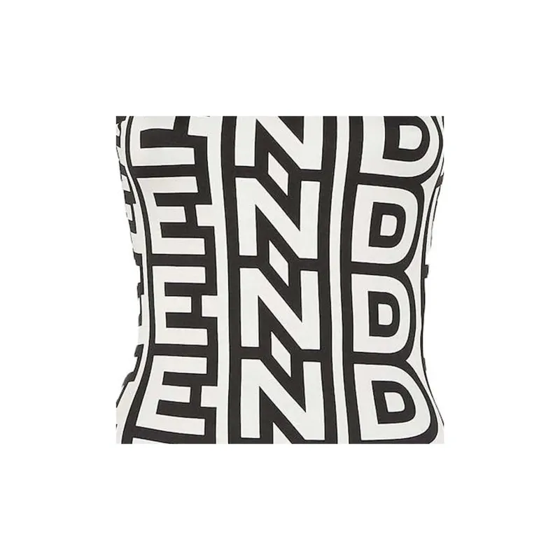 FENDI By Marc Jacobs Reversible One Piece Swimsuit Black Lycra-4