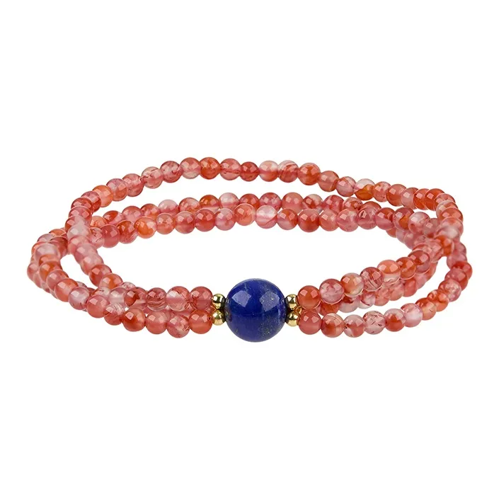 Honglangji Southern Red Agate Bracelets Women's-0