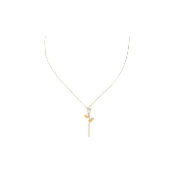 AMBUSH Metal Parts Sterling Silver Necklaces Women's Gold