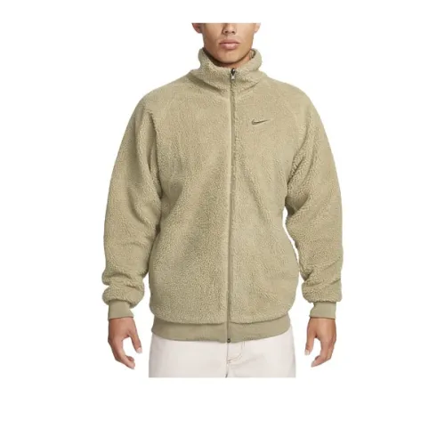 Nike Velvet Jackets Men Unisex Olive