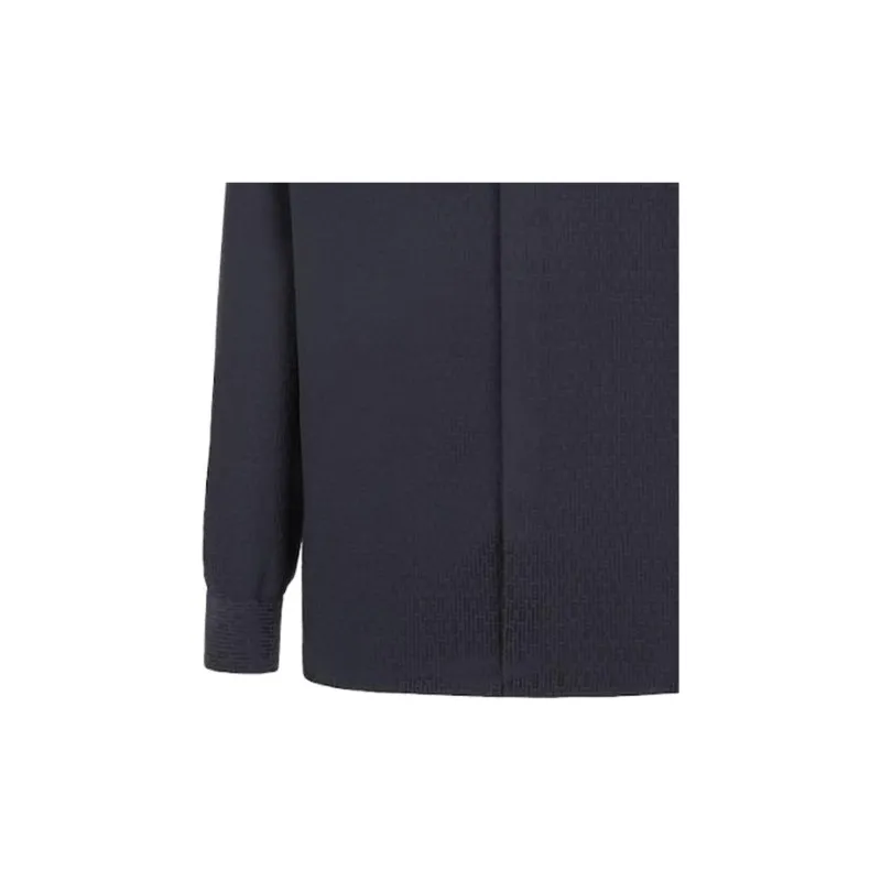 FENDI Micro Ff Striped Oversized Shirt-4