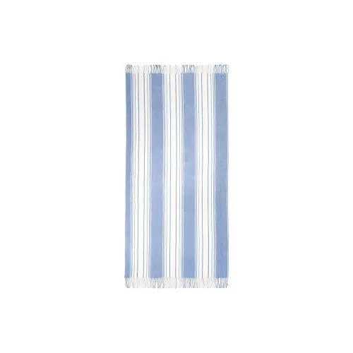 TOTEME Casual Long Skirts Women's Cornflower Blue/Ecru
